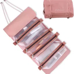 Women Pink Cosmetic Bag-image-26