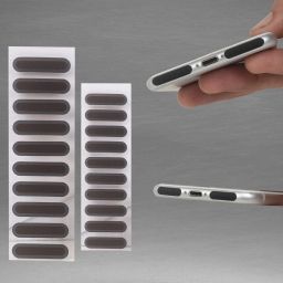 Uzcell Speaker Dust Protector for Android & iPhone (Long 5 /Short 5 PCS) Mobile Skin-picture-0