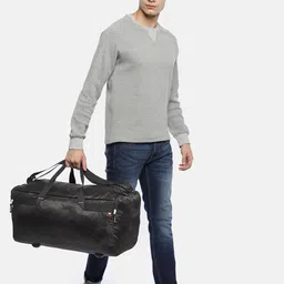 Wildcraft Unisex Black Printed Korsa M Duffel Bag-image-95