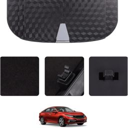 Black Sunglass Protective Holder For Car Dashboard Universal 65 Black Car Sunglass Clip Holder-image-26