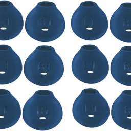 BBS TECH 12 Pcs (6 Pair) earphone es Blue In The Ear Headphone Cushion-image-14