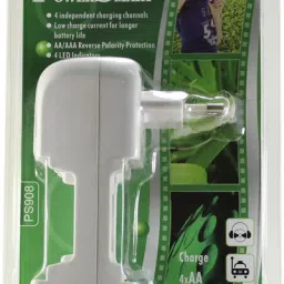 Power Smart Battery Charger for AA/AAA (Ni-MH,Ni-Cd) BatteriesCamera Battery Charger-image-25