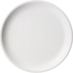 Made of Food-Grade Virgin Plastic Material - Round Shape - Set of 4 - White Color ( Quarter Plate Size - Length 7 Inches X Breadth 7 Inches) Dinner Plate-16