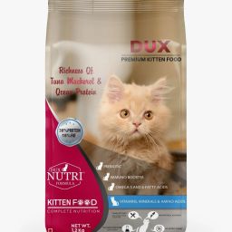 Dux Premium Kitten Food Mackeral, Tuna, Fish 1.2 kg Dry New Born, Young Cat Food-image-80