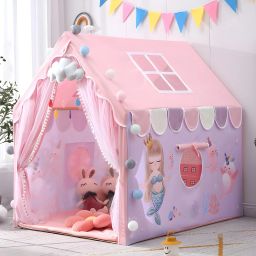 Kids Play Tent House for 3 -5 Year Old Girls and Boys-image-43