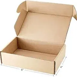 Self-Locking Box Cardboard (25 Boxes) 6 x 4 x 2 Inches 3 ply Cartoon Box For Packing, Moving, Shipping, Packaging Box-image-83