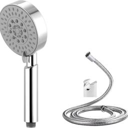 FlowMaster High Pressure Hand Shower for Bathroom With 1.2 mtr Tube & Hook Rainfall, Mist, Handheld-10