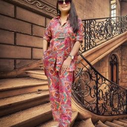 Tshirt Pant Co-ords Set-image-74