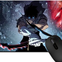 Manga Shop Solo Leveling High Speed Tracking 3mm Thickness Mousepad-11