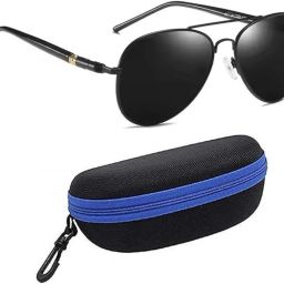 UV Protection, Polarized, Night Vision Aviator, Spectacle Sunglasses (54)-image-34