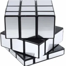 d eternal Mirror Cube High Speed Silver Mrrror Blocks 3 by 3 image 2