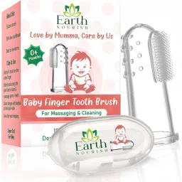 Silicone Baby Finger Toothbrush-BPA-Free, Soft for Gentle Gum Massage & Cleaning Ultra Soft Toothbrush-picture-32