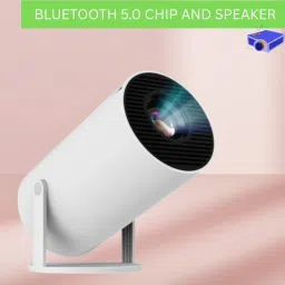 FRONY Mini HD Projector for Home 4KSupport With Built-in App Netflix/Prime/YouTubeQ487 (4500 lm / 1 Speaker / Wireless / Remote Controller) Portable Projector-picture-12