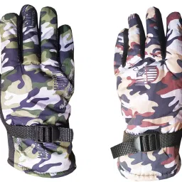 Printed Winter Men Gloves-image-4