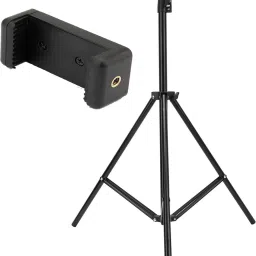 THEMRCREATIOn 6.9" feet (200cm)2.1 Meters Aluminum Heavy Strong Body Mobile Stand clip Tripod, Tripod Ball Head, Tripod Kit, Tripod Bracket-35