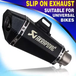 KTM, Honda, Yamaha, Bajaj, Kawasaki Universal For Bike Slip-on Exhaust System-12