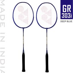 GR303i Blue Strung Badminton Racquet-image-72
