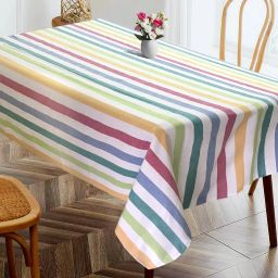 Striped 4 Seater Table Cover-image-66
