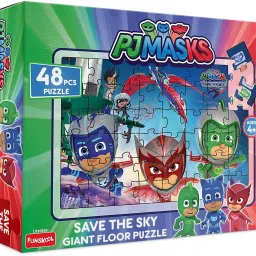 Pj Masks Save The Sky Giant Floor Puzzle-image-5