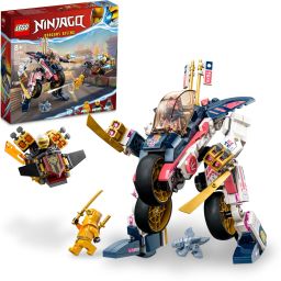 Ninjago Sora's Transforming Mech Bike Racer (384 Blocks) Model Building Kit-19
