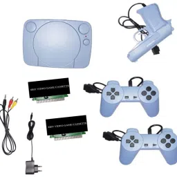 GROZA 71 Classic TV Game Console Inbuilt Game Contra, Super Mario Bros with 2 Cassette NA GB with Contra, Super Mario Bros, F1 Race, Cricket Game-picture-20