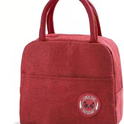 Insulated Lunch Bag for Men Women Kids Boy Girl Bear Design Tote Lunch Bag Waterproof Lunch Bag-image-63