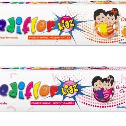 Bubble Gum and Natural Orange Toothpaste Toothpaste-12