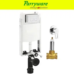 Half Frame Concealed Cistern, Concealed body with upper part set of 1 pic 201 Dual Flush Tank-2