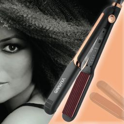 Grawya 8215 Crimper Professional Neo Tress Hair Straightener with Floating Ceramic Plate Hair Styler-image-37