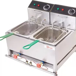 8.1 Liter Double PAN Deep Fryer- Electric & Gas - 16.2 L Electric Deep Fryer-picture-16