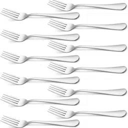 12 Dinner fork HOME FORK BEST Disposable Stainless Steel Dessert Spoon Set-20