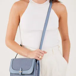Accessorize Colorblocked Satchel Bag-53