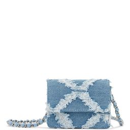 MIRAGGIO Textured Denim Mini Crossbody Bag-28