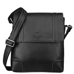 Walrus Unisex Textured Messenger Bag-55