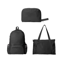 Aura Black Waterproof  3 way Convertible Travelling  Bag-image-68