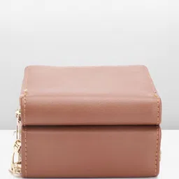 Sasimo Printed PU Structured Sling Bag image 3