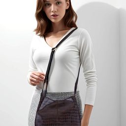 Toteteca Textured Structured Sling Bag image 4