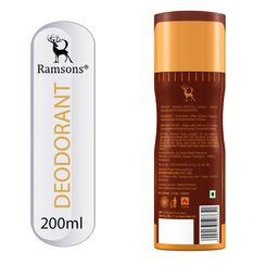 Ramsons Montesa Long Lasting Deodorant Spray - 200 ml image 2