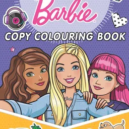 Dreamland Kids Barbie Copy Colouring Book-38