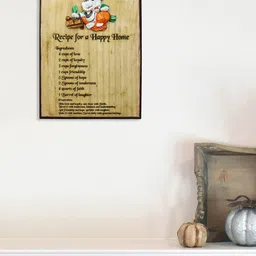 eCraftIndia White & Orange Handcrafted Lord Ganesh Wall Hanging Decorative-23