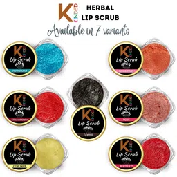 KINDED Set of 7 Herbal Lip Scrub - 10 g Each-23