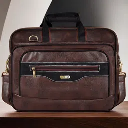 LOREM Unisex Textured Messenger Bag-19