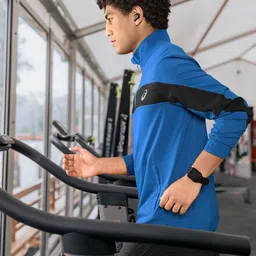 ASICS Men Blue Lightweight CBD M Sporty Running Jacket-picture-16