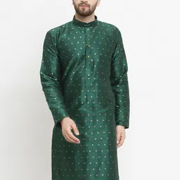 SOJANYA Men Green Kurta-picture-18