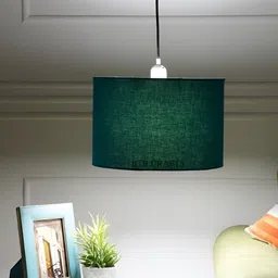 BTR CRAFTS Teal Spherical Ceiling Lamp-image-62