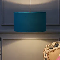 BTR CRAFTS Teal Spherical Ceiling Lamp-image-98