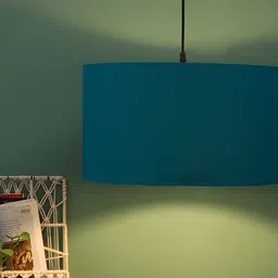 BTR CRAFTS Teal Contemporary Spherical Ceiling Lamp-image-97