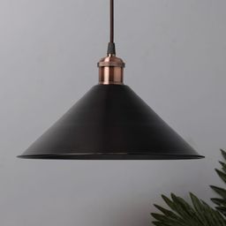 Homesake Black Solid Handcrafted Hanging Light-11