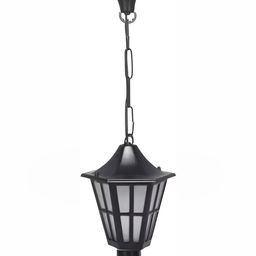 Areezo Black Iron Abstract Shaped Ceiling Lamp-41