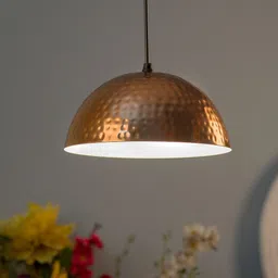 Homesake Copper-Toned Solid Hanging Light-image-70